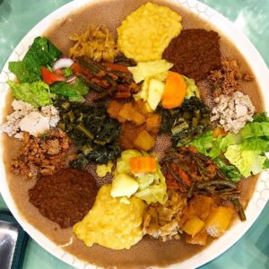 Rahel Ethiopian Vegan Cuisine third best buffet in Los Angeles
